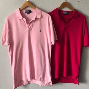 Men’s Set of Polos in Medium